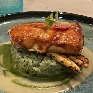 Yuzu-Ginger Salmon*