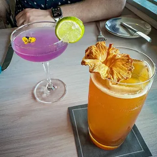 Empress Lime Gimlet