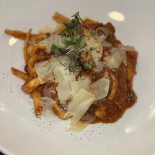 pasta dish, pasta, food