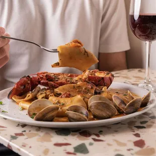 lobster pasta