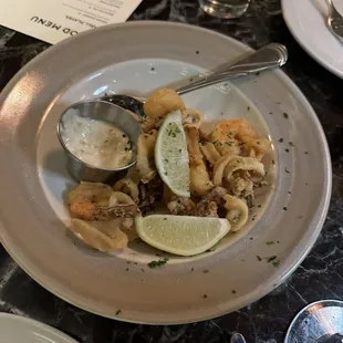 Fried Calamari Shrimp