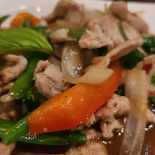 Spicy Thai Basil with pork