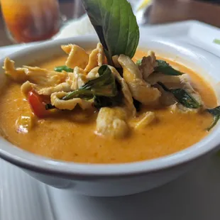 Panang curry lunch special