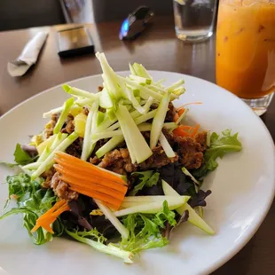 Crispy Duck Apple Salad