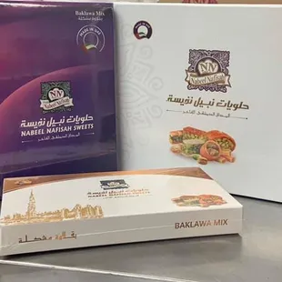 two boxes of food
