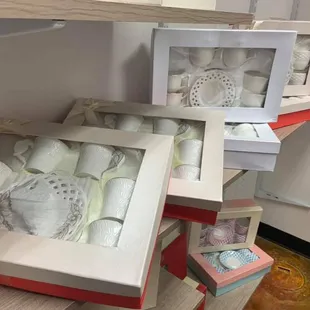 a display of baby goods