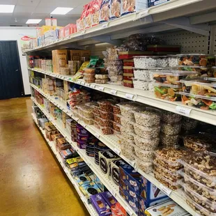 Few of the snacks