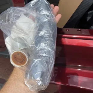 Monster burrito - beef