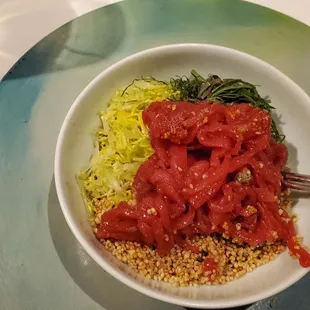 Blue Fin Tuna Bibimbap