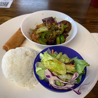 L.5 Spicy Thai Basil Eggplant