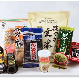 a variety of ingredients