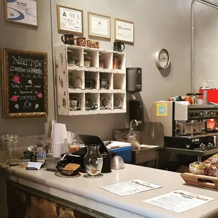  coffee shop counter