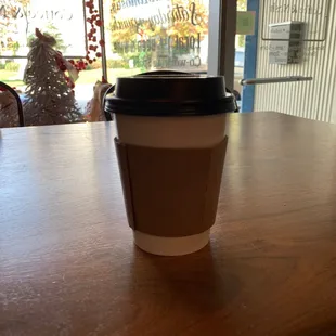 Pumpkin pie decaf latte
