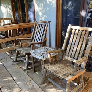 Our deck and the gorgeous view.