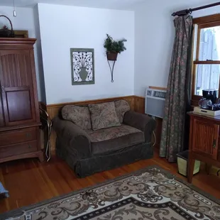 Sitting area in room