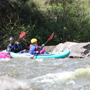 Instructional kayaking trips