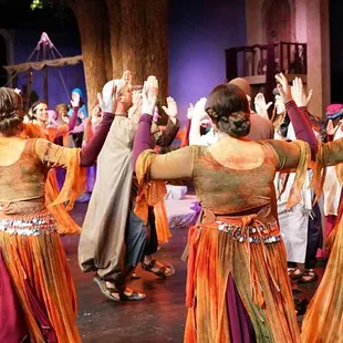 Scene from "Jesus the Teacher" at the NarroWay Theatre.