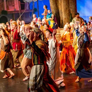 Scene from "Jesus the Teacher" at the NarroWay Theatre.