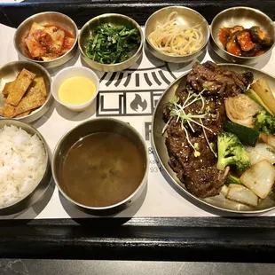 Kalbi Lunch