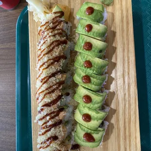 sushi and sashimi, food