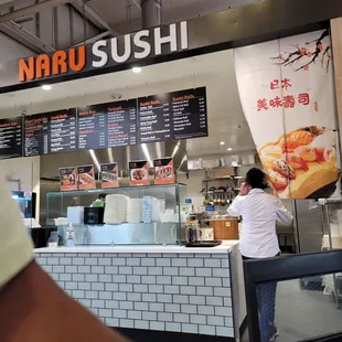 Store front in Emeryville Market Hall