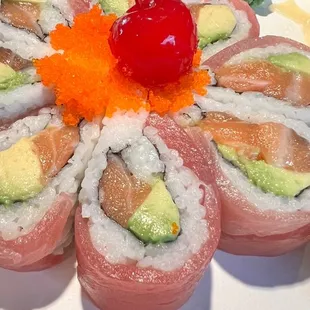 Cherry blossom roll