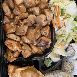 Teriyaki chicken bento