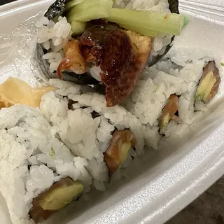 2216396. Eight Piece Eel Hand Roll