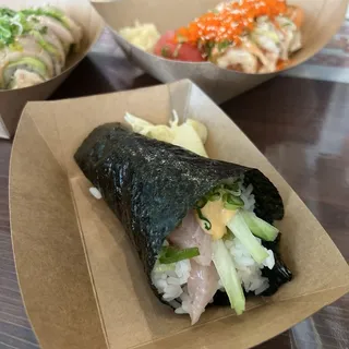 2216384. Spicy Yellowtail Hand Roll