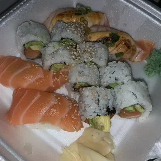 2216347. Salmon Lover Roll Combo