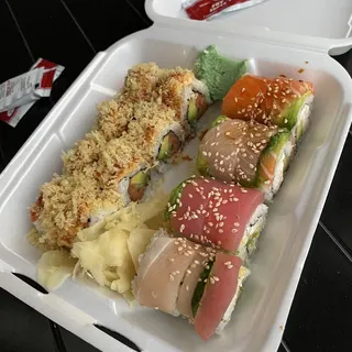 2216353. Eight Piece Rainbow Roll