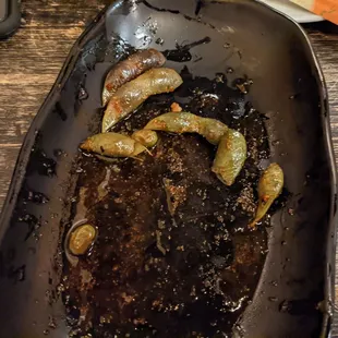 a plate of food on a table