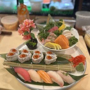 Sushi &amp;sashimi combo