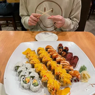 food, sashimi, sushi, sushi and sashimi