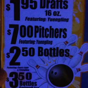 The drafts used to be $4.75 four years ago.