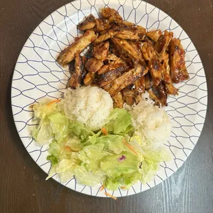 Spicy chicken teriyaki