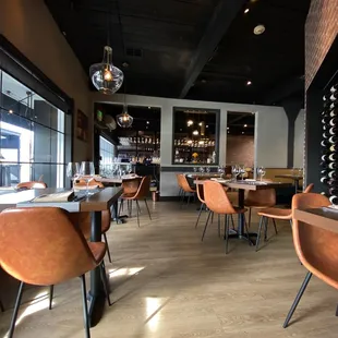 Interior front dining area