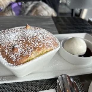 Vanilla soufflé
