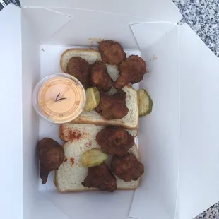 This is the actual dish. Absolutely terrible presentation. what, am I in prison?