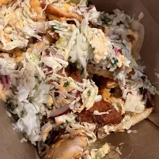 Proper fries--so delicious I forgot to take a picture until after I had already dug in