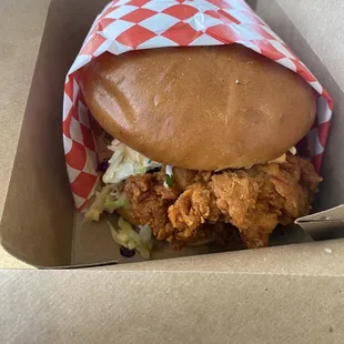 Chicken sandwich medium+