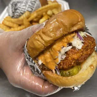 Hot Chicken Sandwich