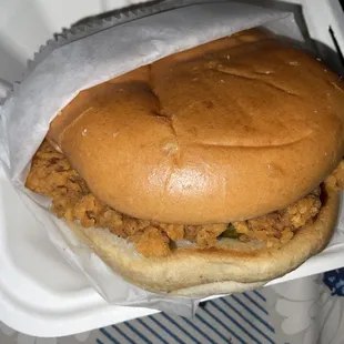 Chicken sandwich