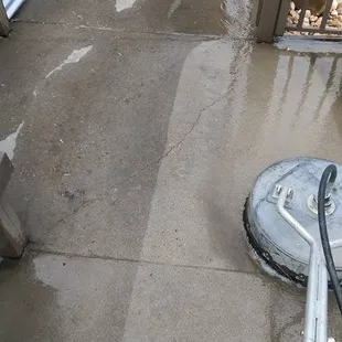 Surface Cleaning Commercial Patio