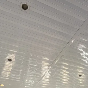 Commercial awning cleaning