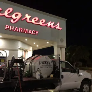 Commercial property cleaning