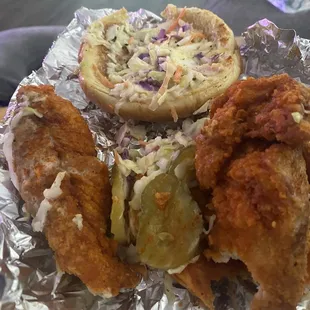 Nashville Hot Chicken Sandwich Combo