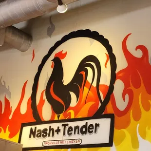 Restaurant sign