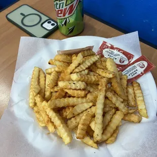 Crinkle R/Fries