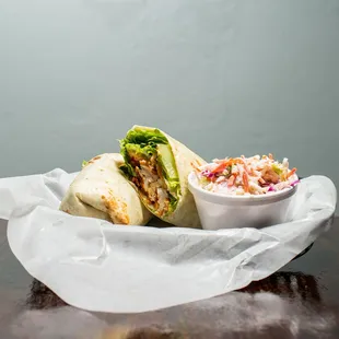 Hot Chicken Wrap!